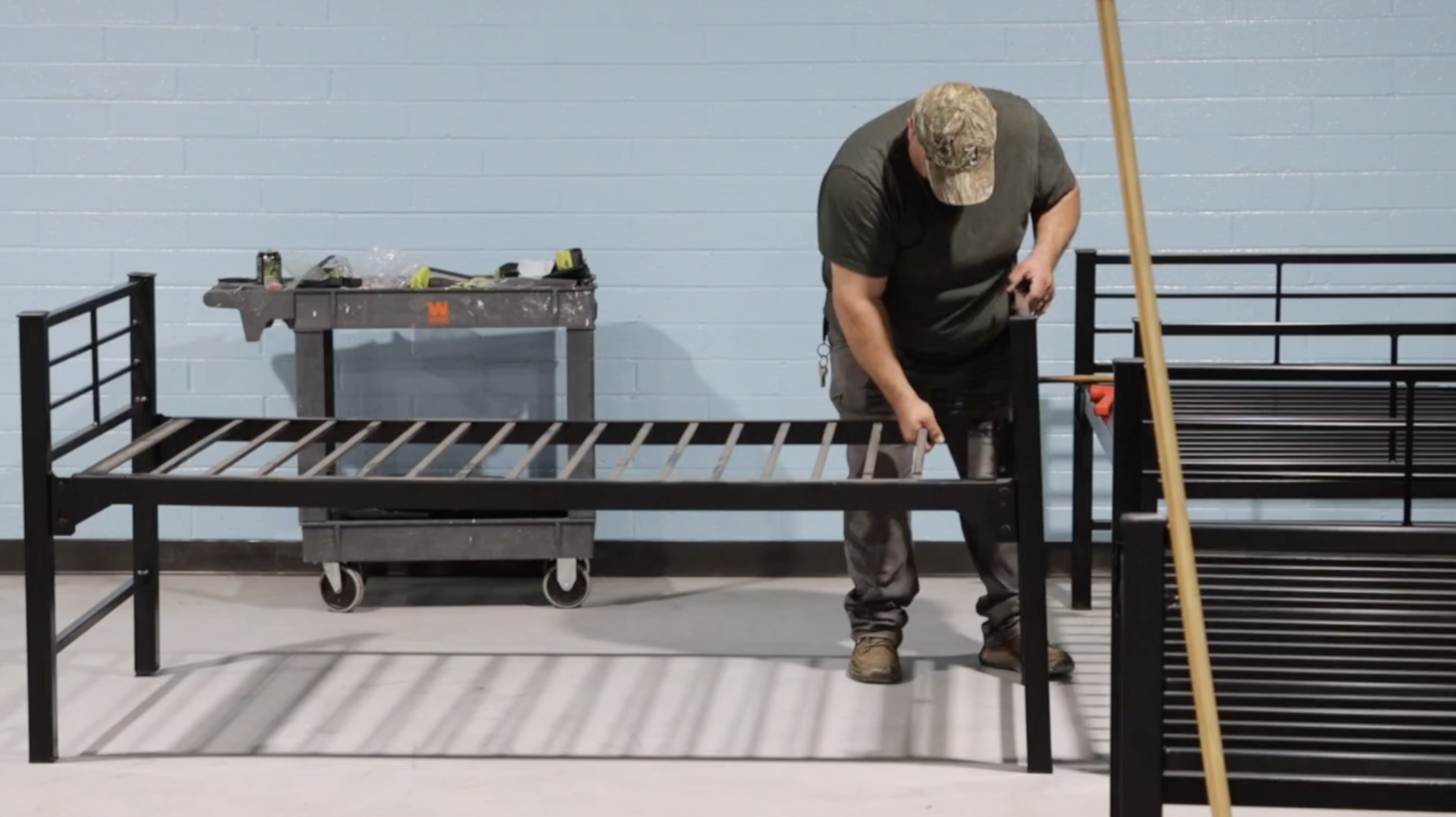 new beds at the brundage lane navigation center
