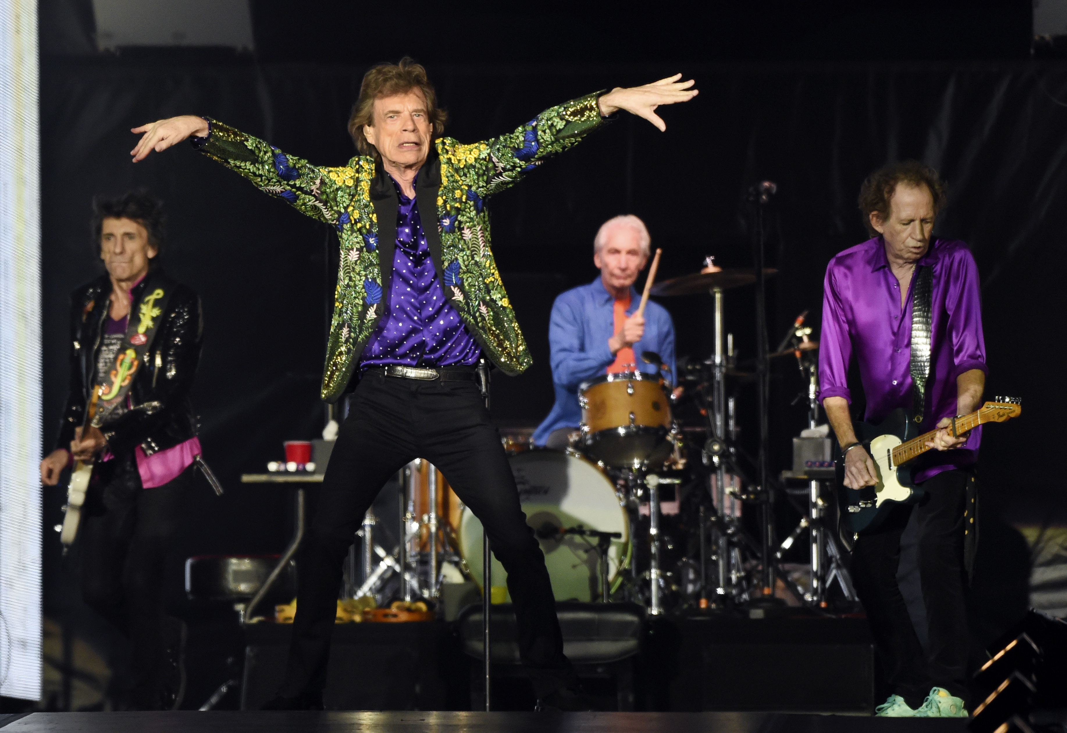 Ron Wood, Mick Jagger, Charlie Watts, Keith Richards