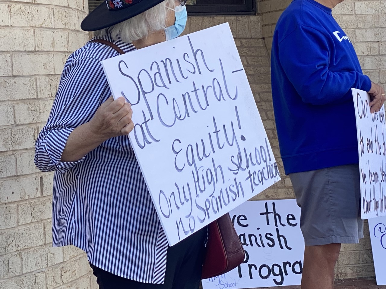 The Facebook Page "Save the Spanish Program at Pueblo Central High School" has over 500 members.