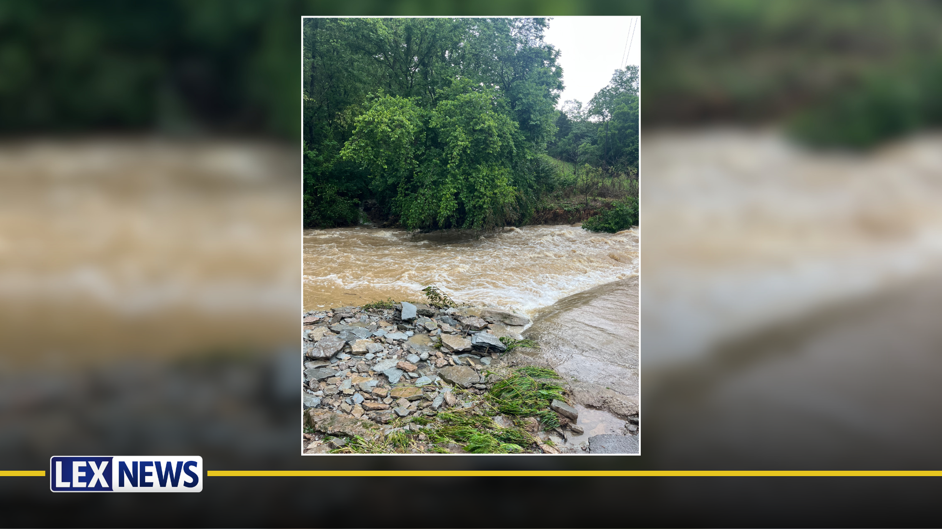 Flash flooding in Garrard County
