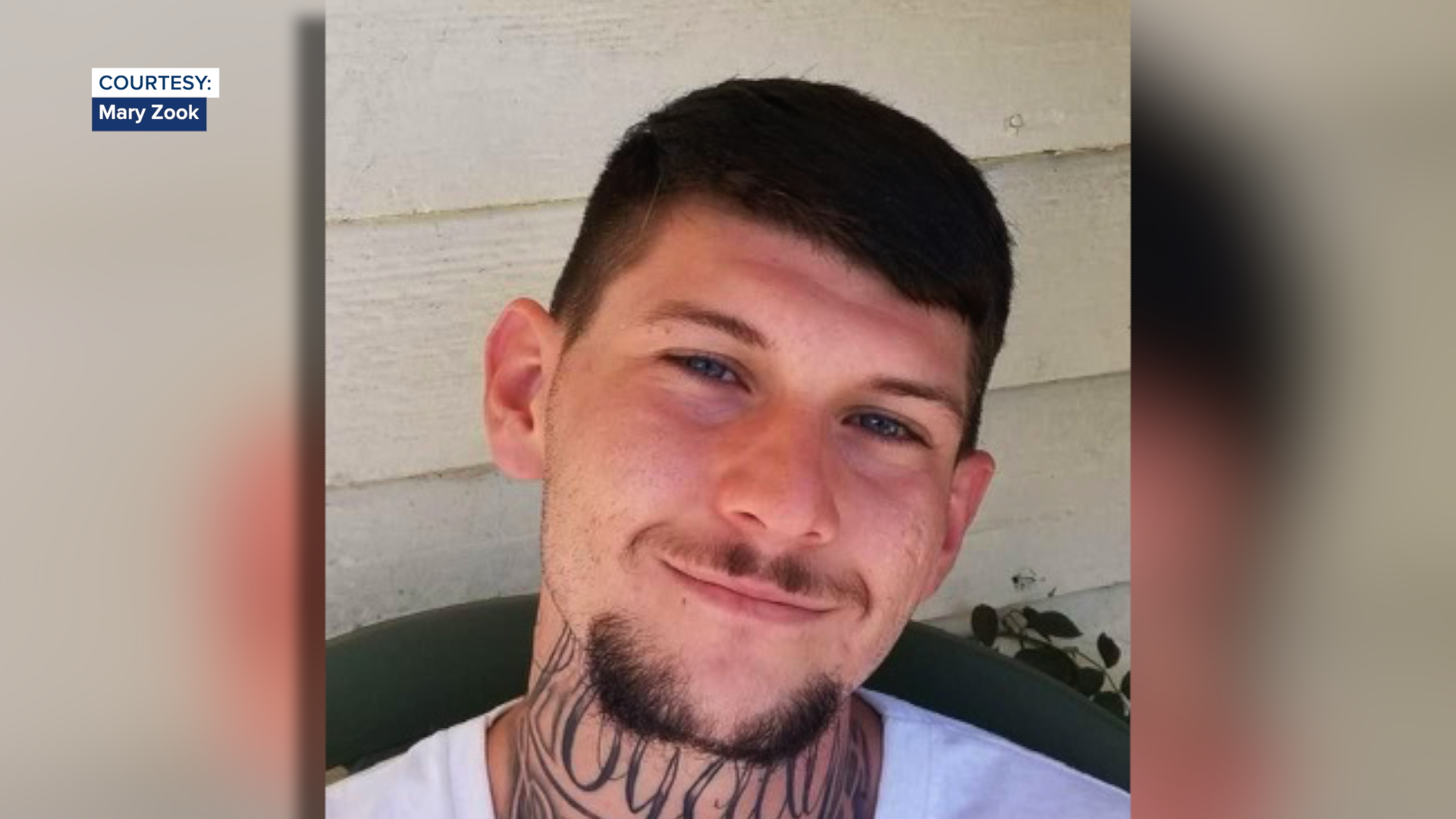 Graham Ponti, 24 years old, is in critical condition after being hit by another vehicle on his motorcycle.