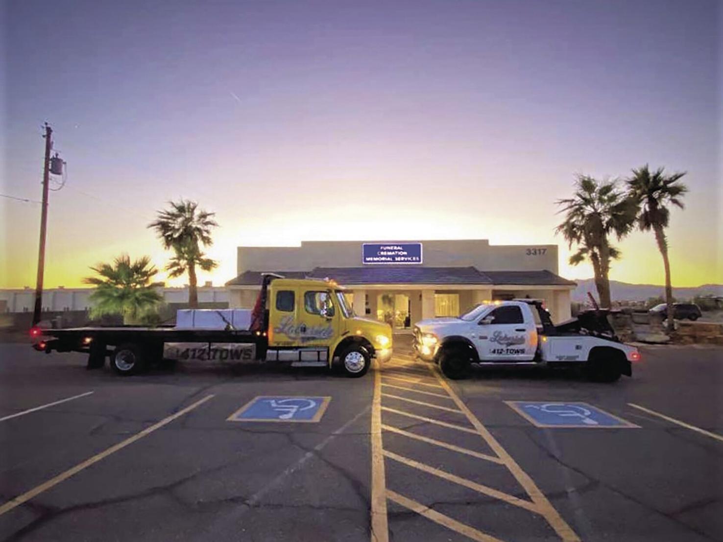 tow truck memorial lake havasu