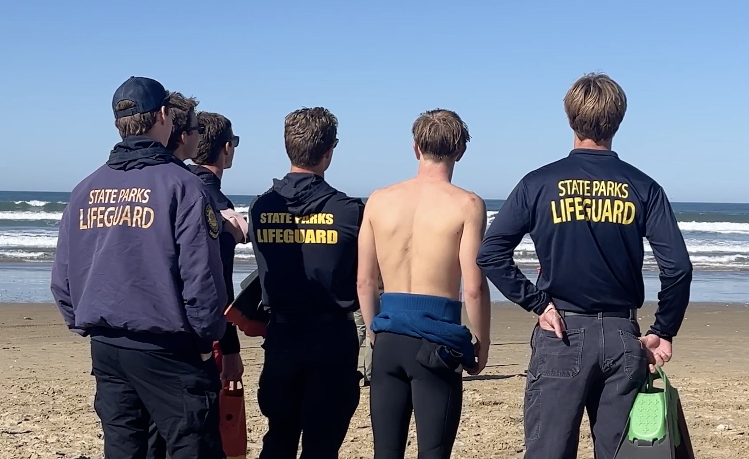 Oceano Dunes lifeguard tryouts 
