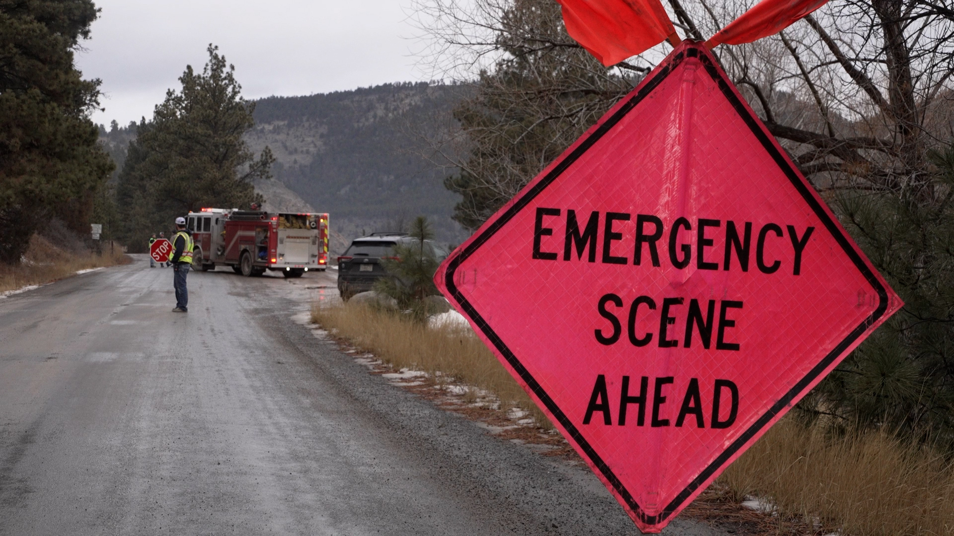 Emergency Scene Block Off