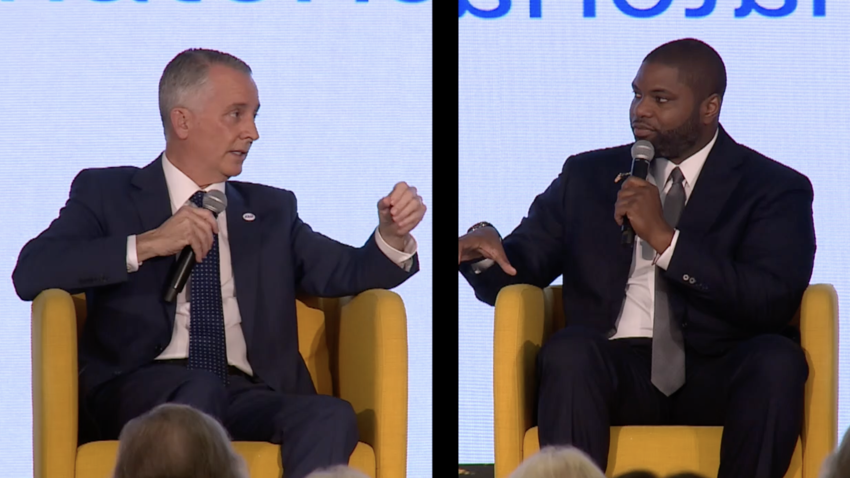 FL Gubernatorial Candidates David Jolly (D) and Byron Donalds (R)