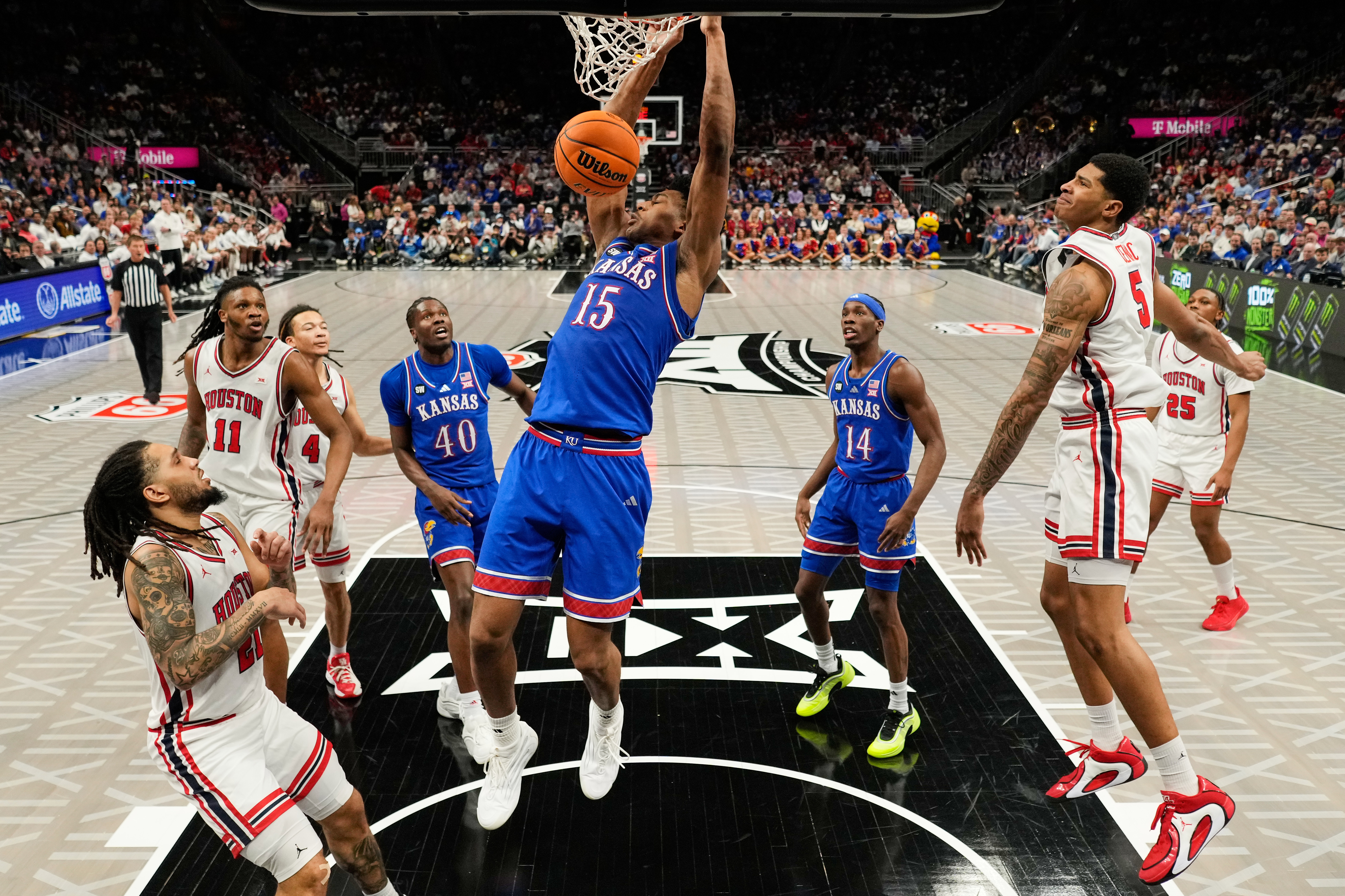 B12 Kansas Houston Basketball