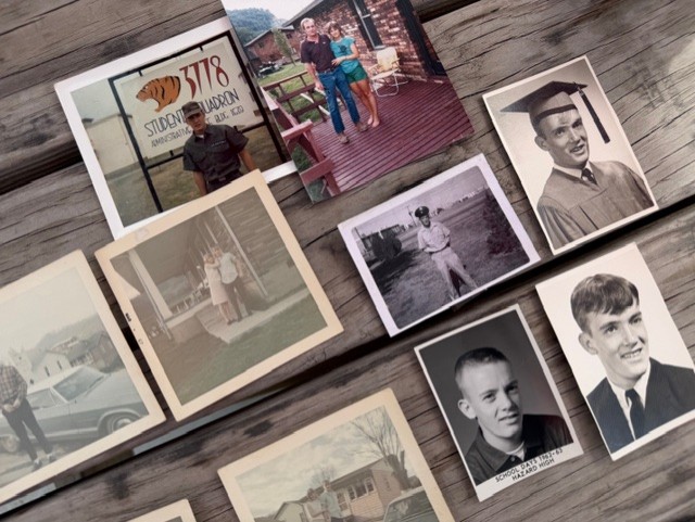 photos found at thrift store