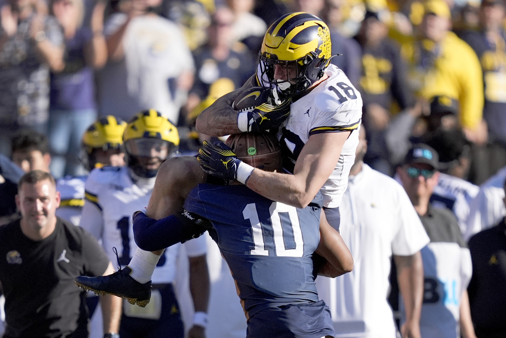 Michigan Illinois Football