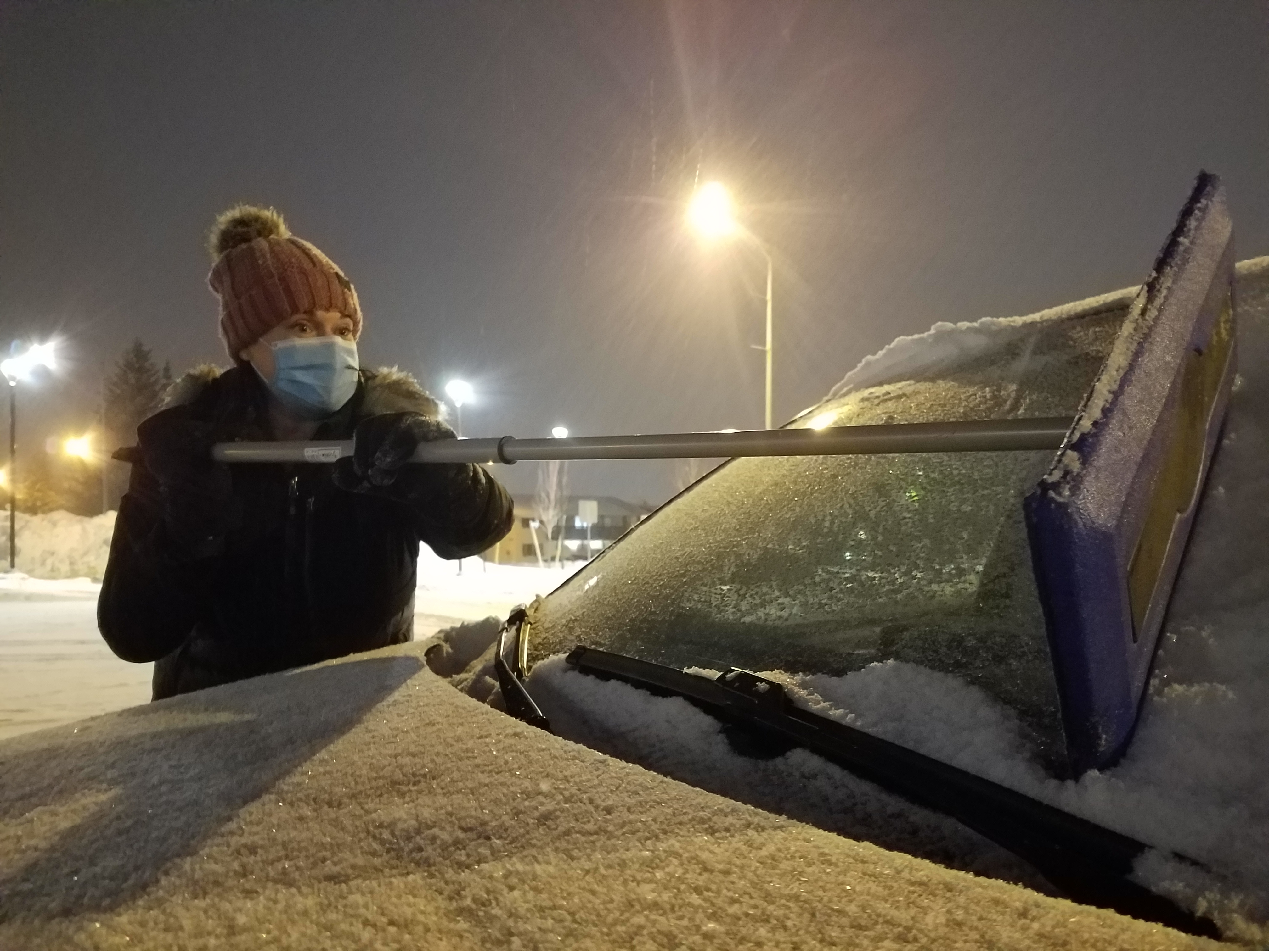 Helena Snow Angel volunteer