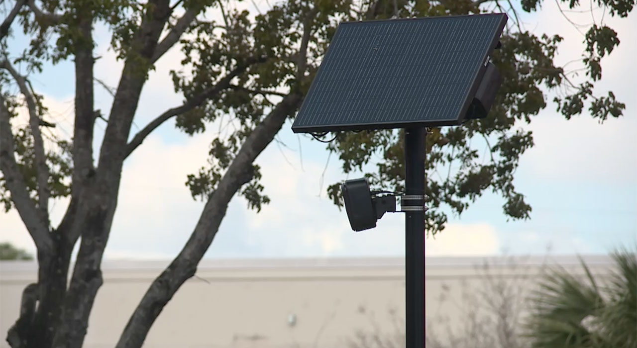 Village Commons license plate reader 