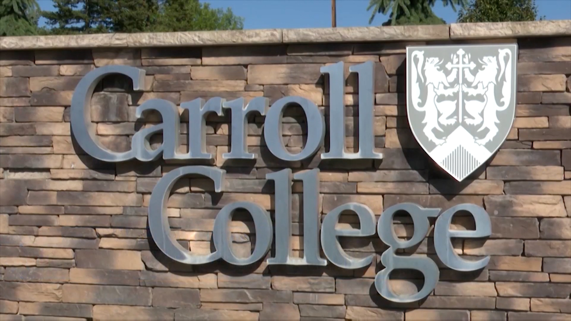 Carroll College sign