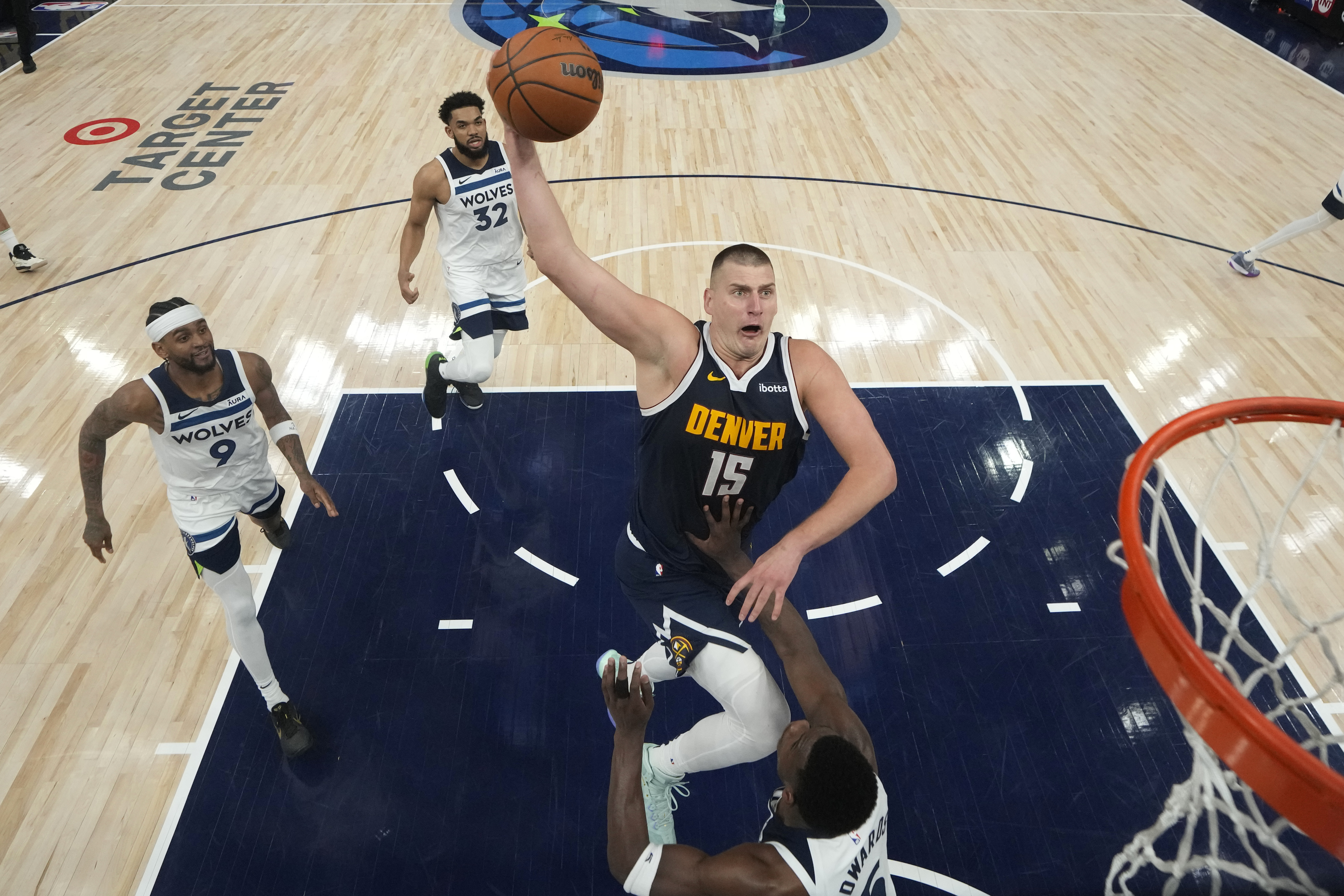 Nuggets Timberwolves Basketball