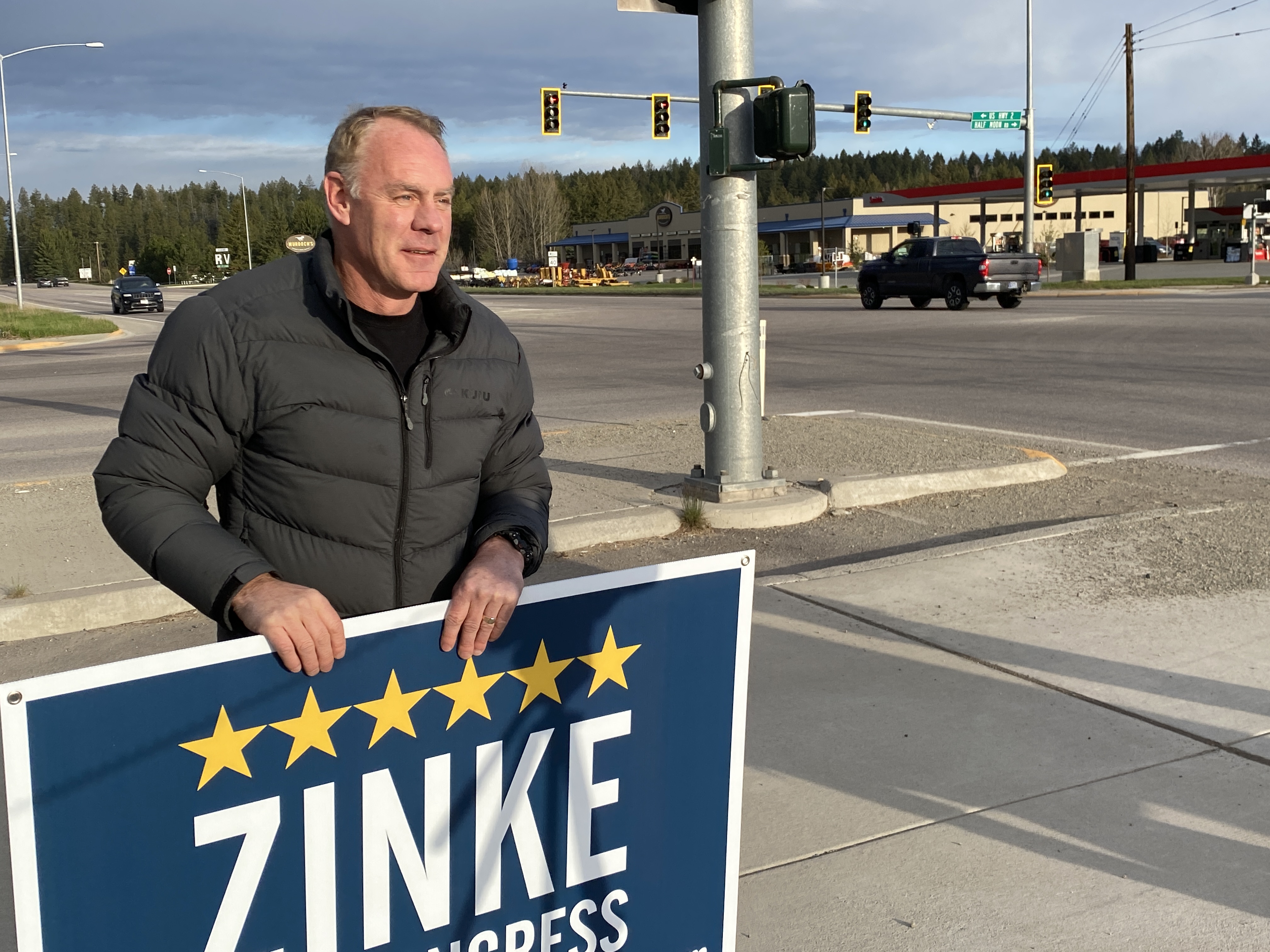 Ryan Zinke Campaigning