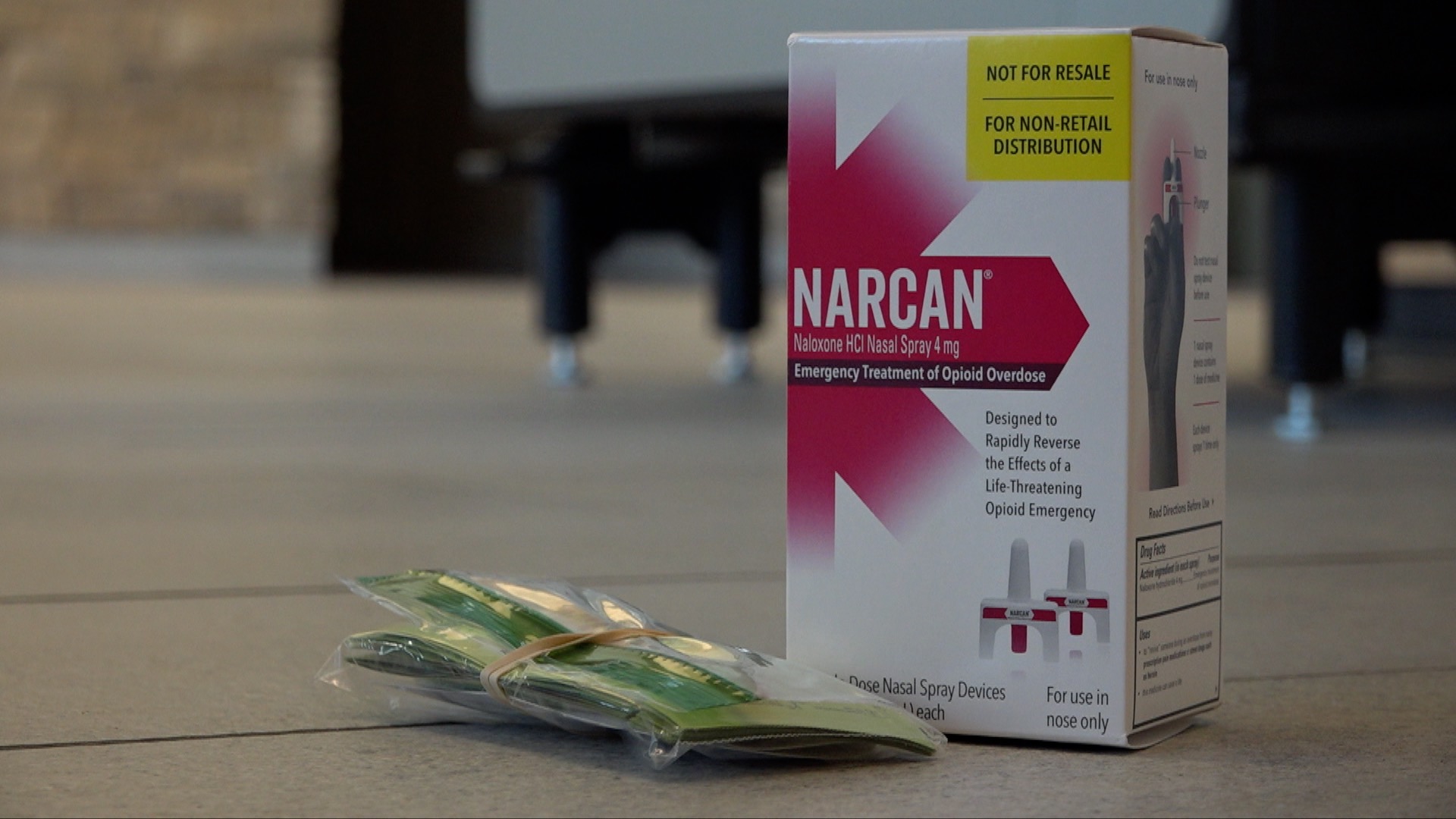 New types of naloxone vending machines are being placed throughout San Diego County.