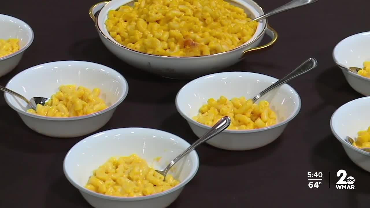 mac and cheese dontation at MD Food Bank.jpg