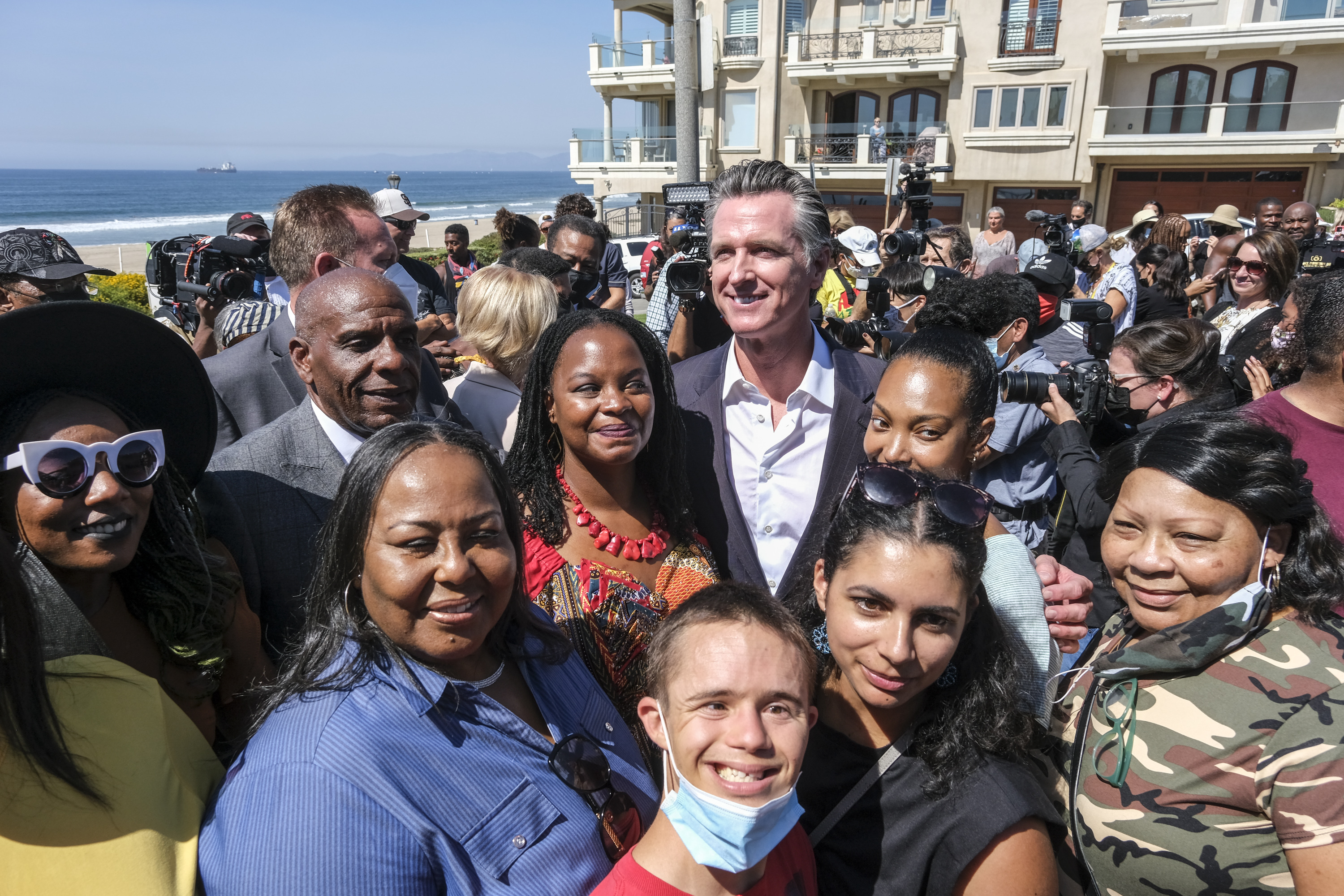 Racial Injustic-California Beach