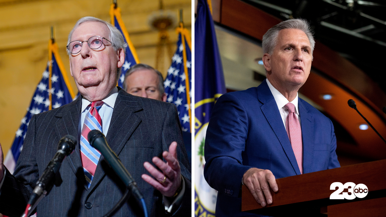Mitch McConnell, Kevin McCarthy (FILE)