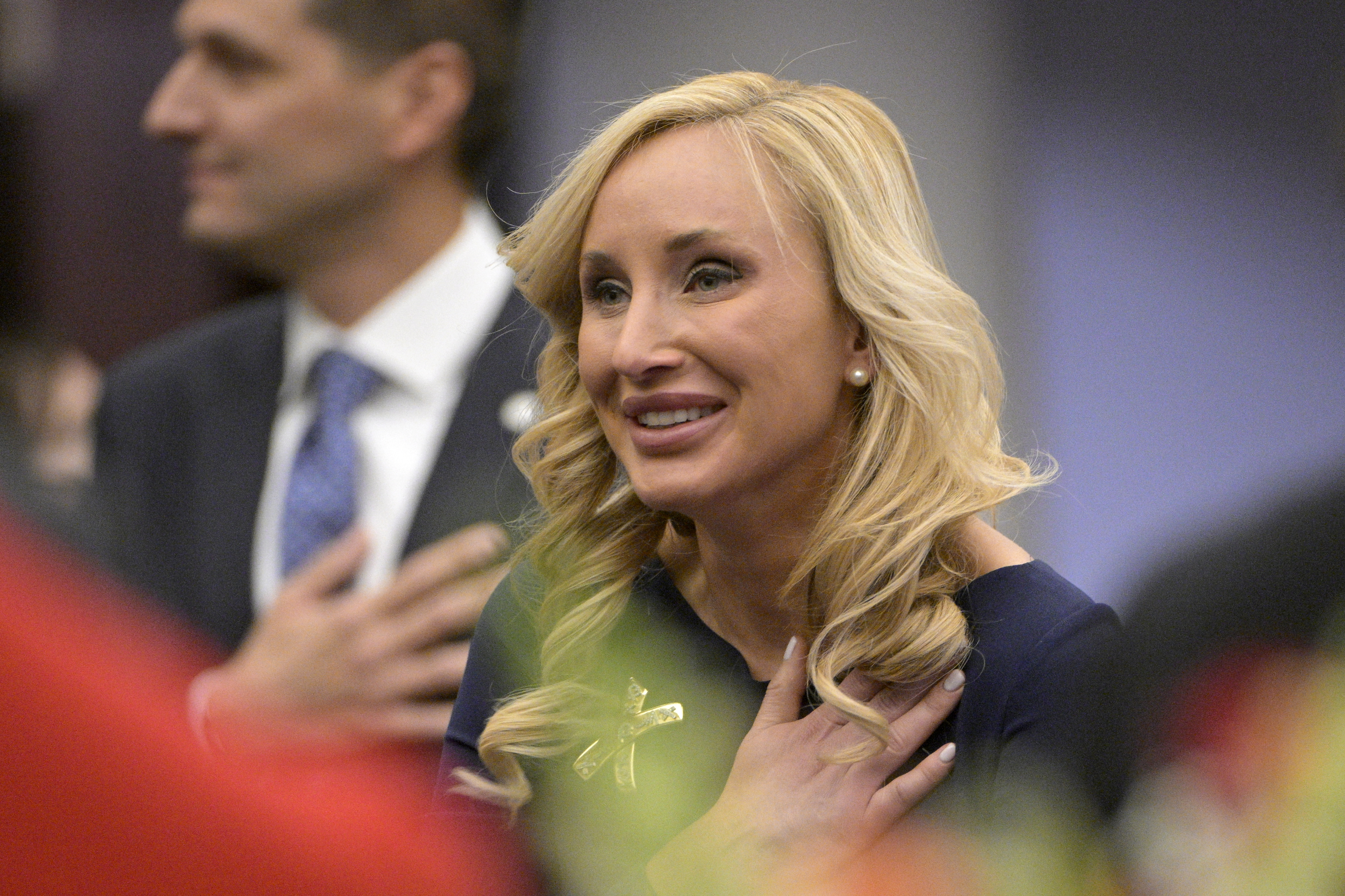 State Sen. Lauren Book pledges allegiance, Jan. 11, 2022