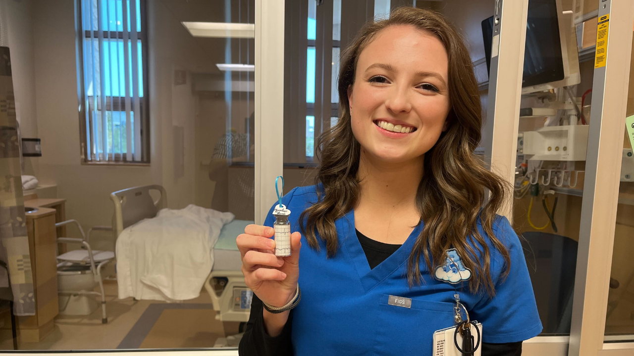 Moffitt nurse creates Heartbeat in a Bottle