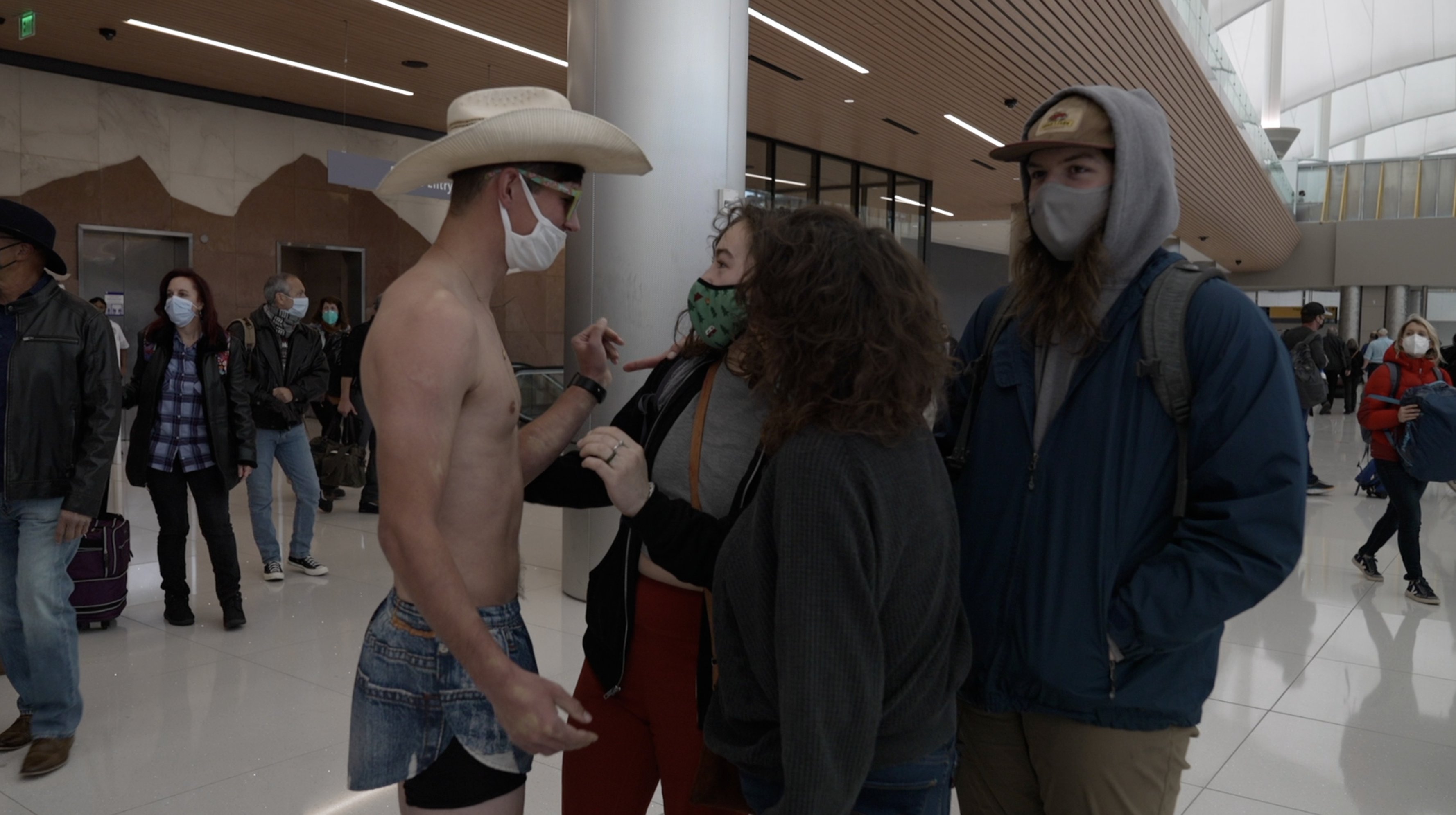 Families reunited at Denver International Airport 