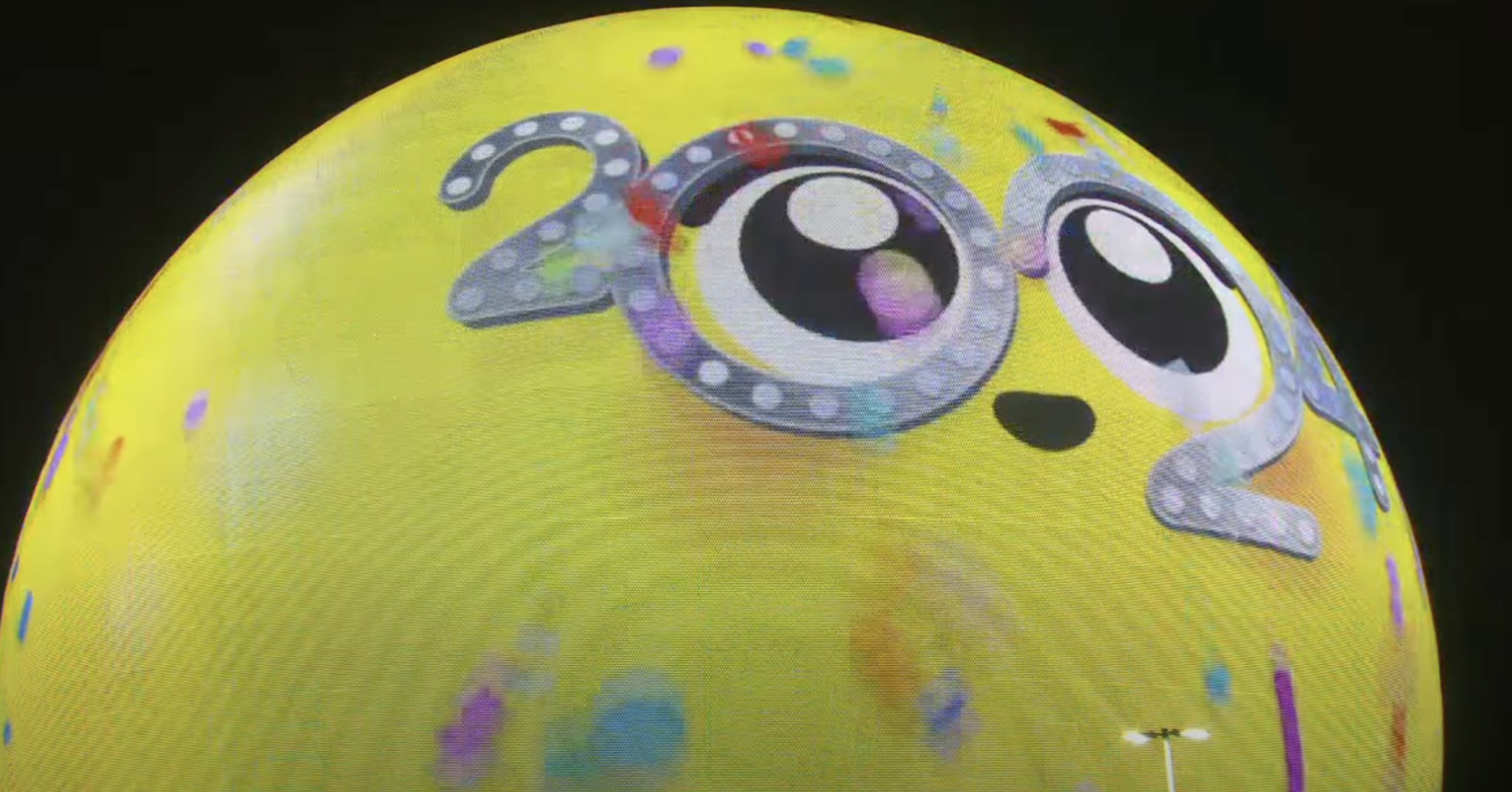 Sphere Emoji celebrates New Year