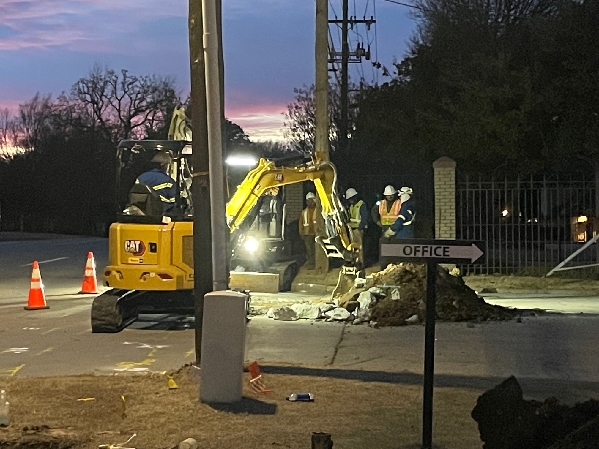 31st Street closed for gas leak repair for part of Saturday afternoon, Feb. 1