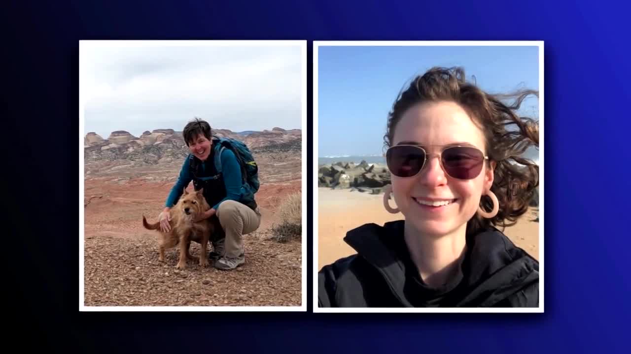 Linda Dewey and Natalie Graves