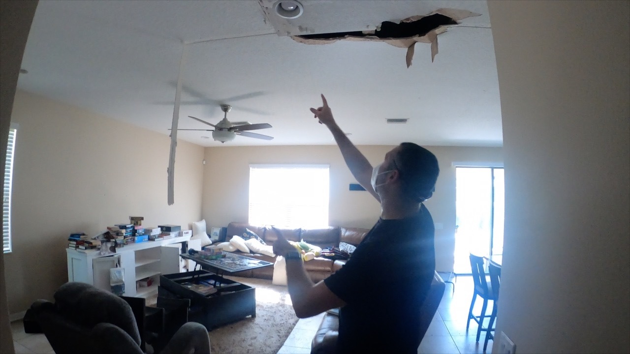 Home destroyed by fire sparked by lightning