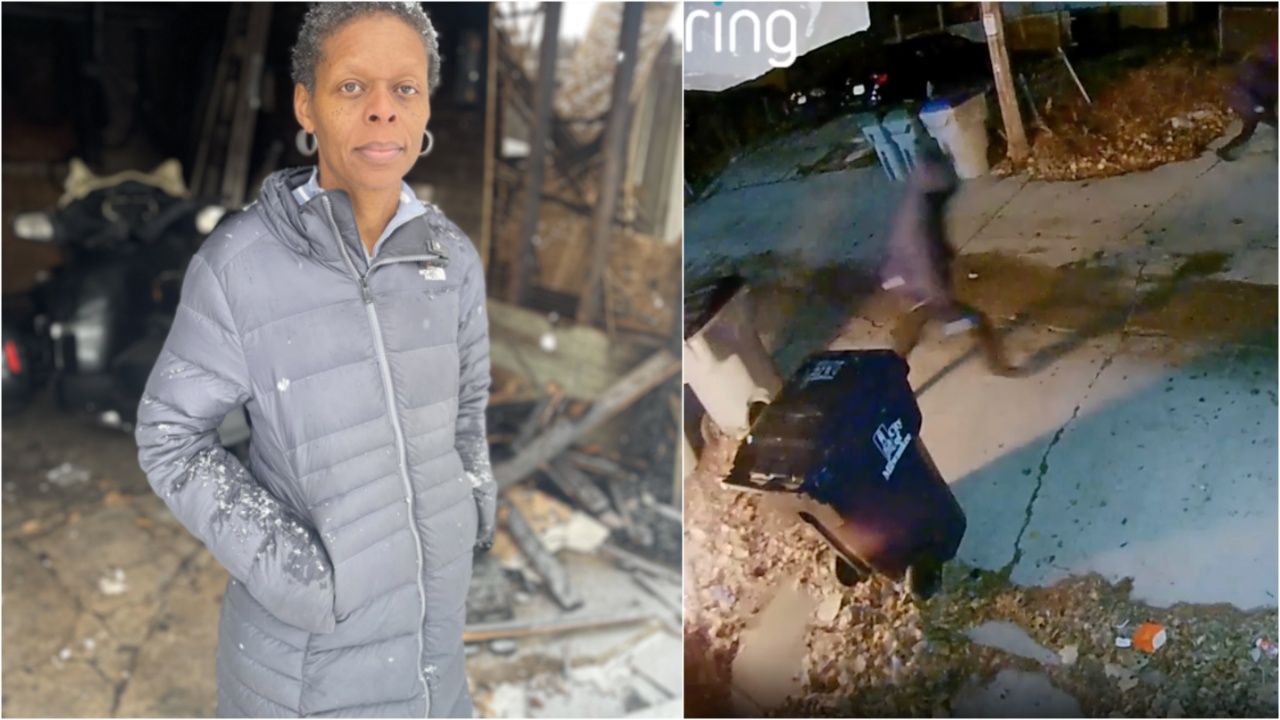 Property damage caught on Ring camera