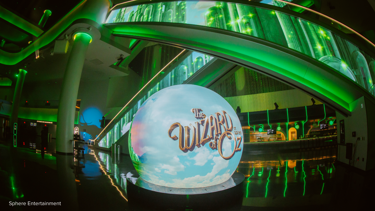"The Wizard of Oz" at the Sphere