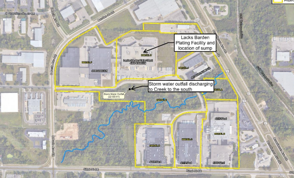 Lacks Enterprises PFAS Map