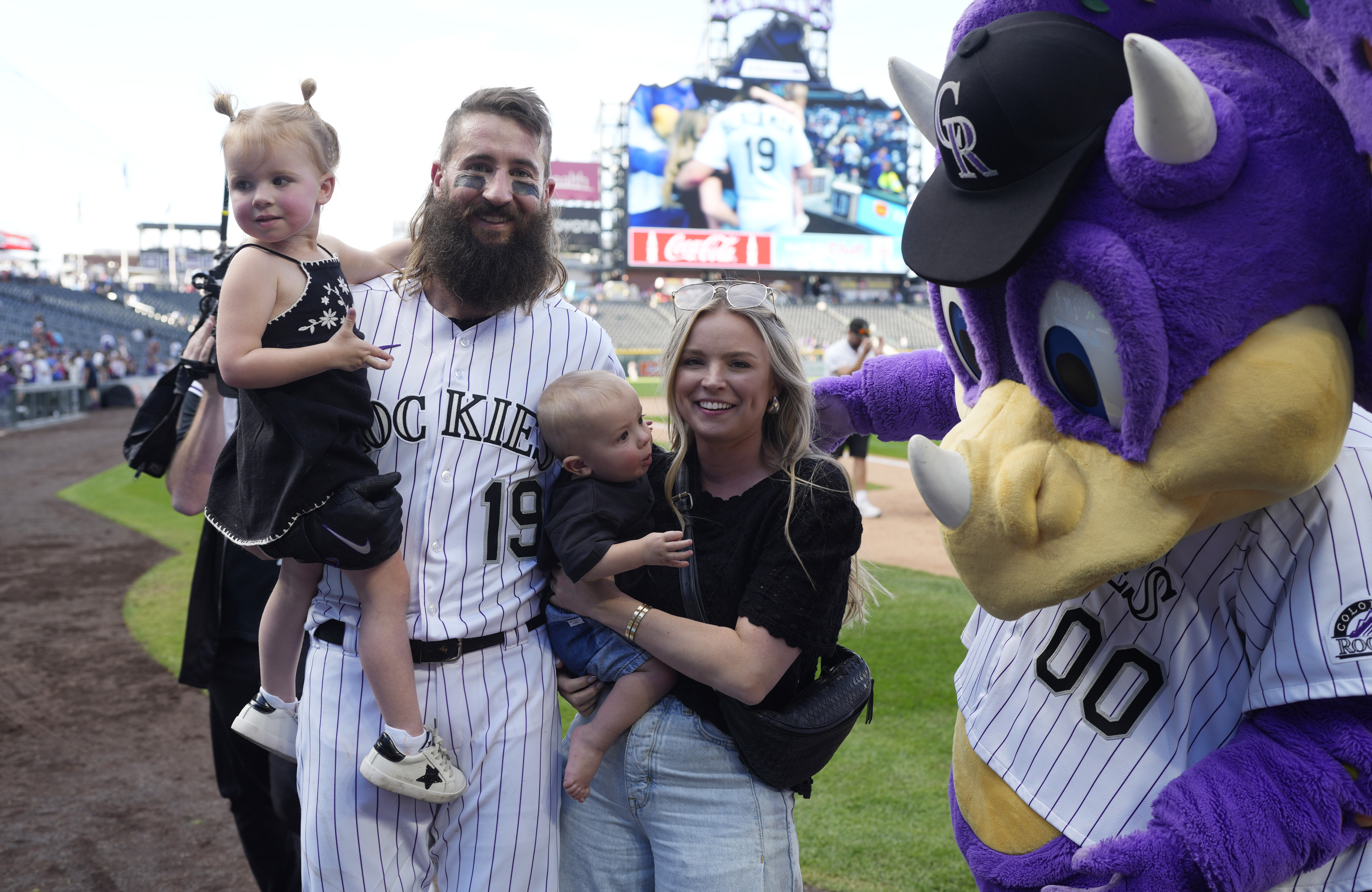 Twins Rockies Baseball