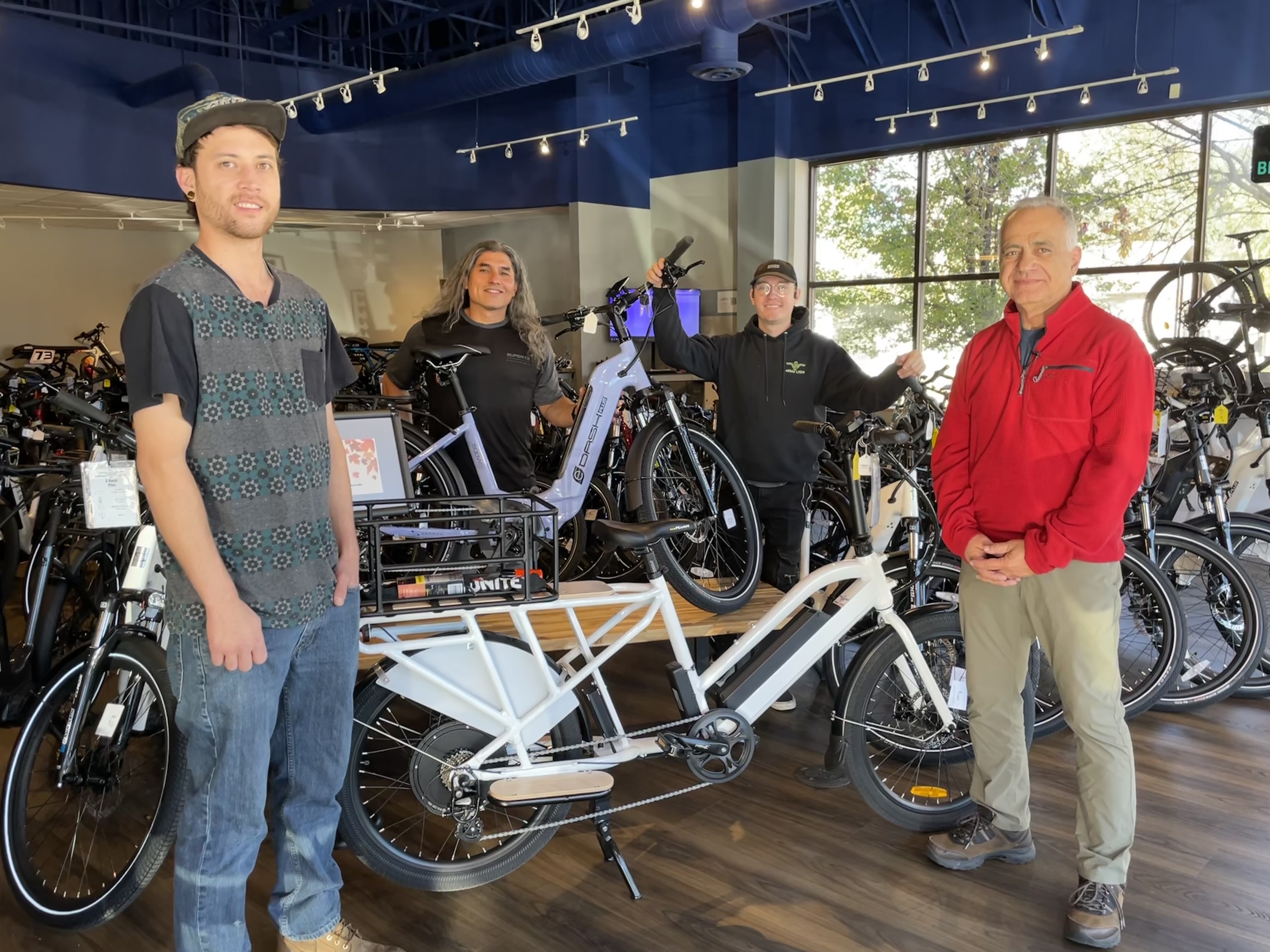 Denver7 Gives surprises man with new e-bike after his was stolen while making Uber Eats deliveries