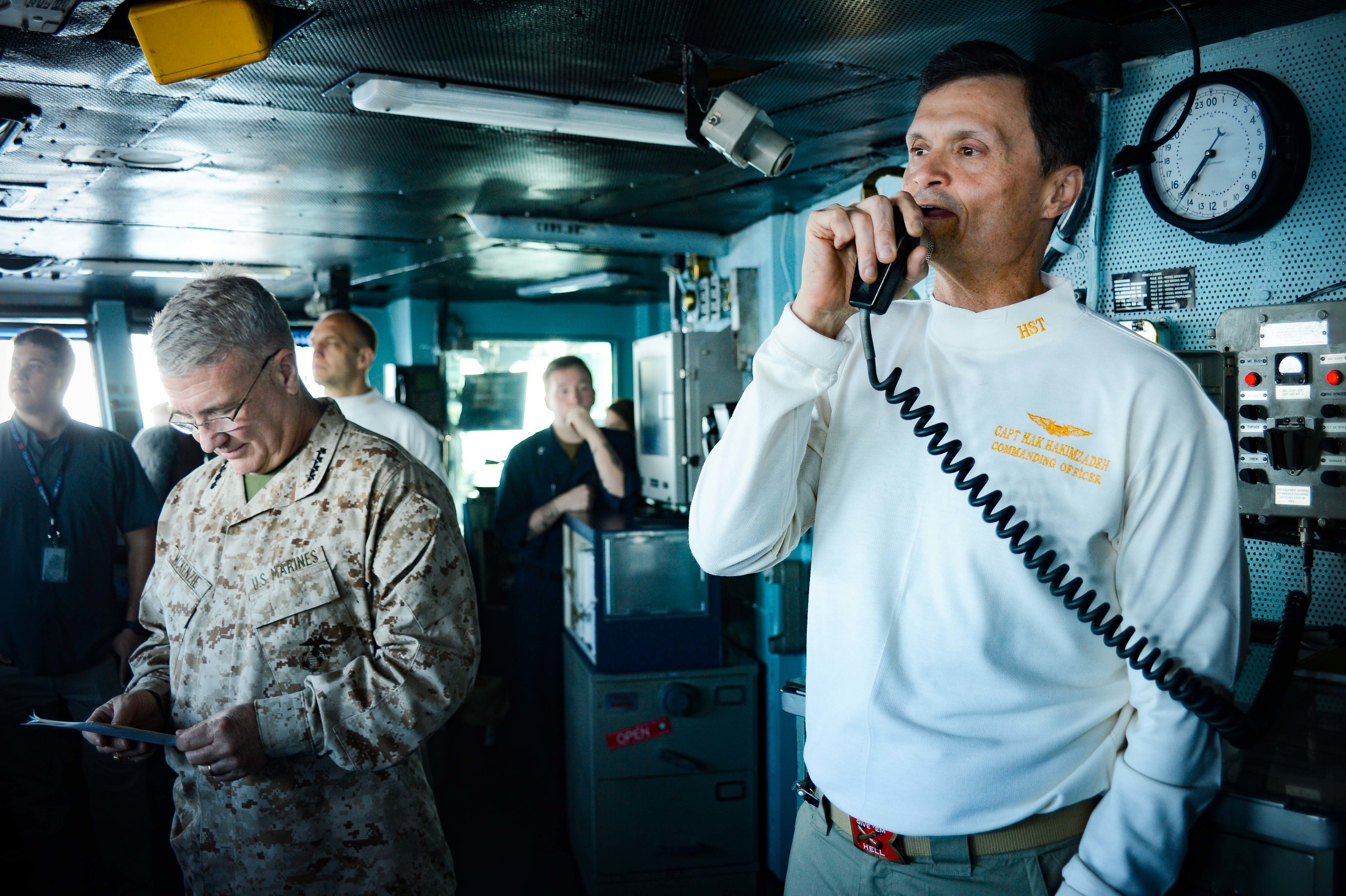 USS Harry S. Truman (CVN 75) transits the Arabian Sea