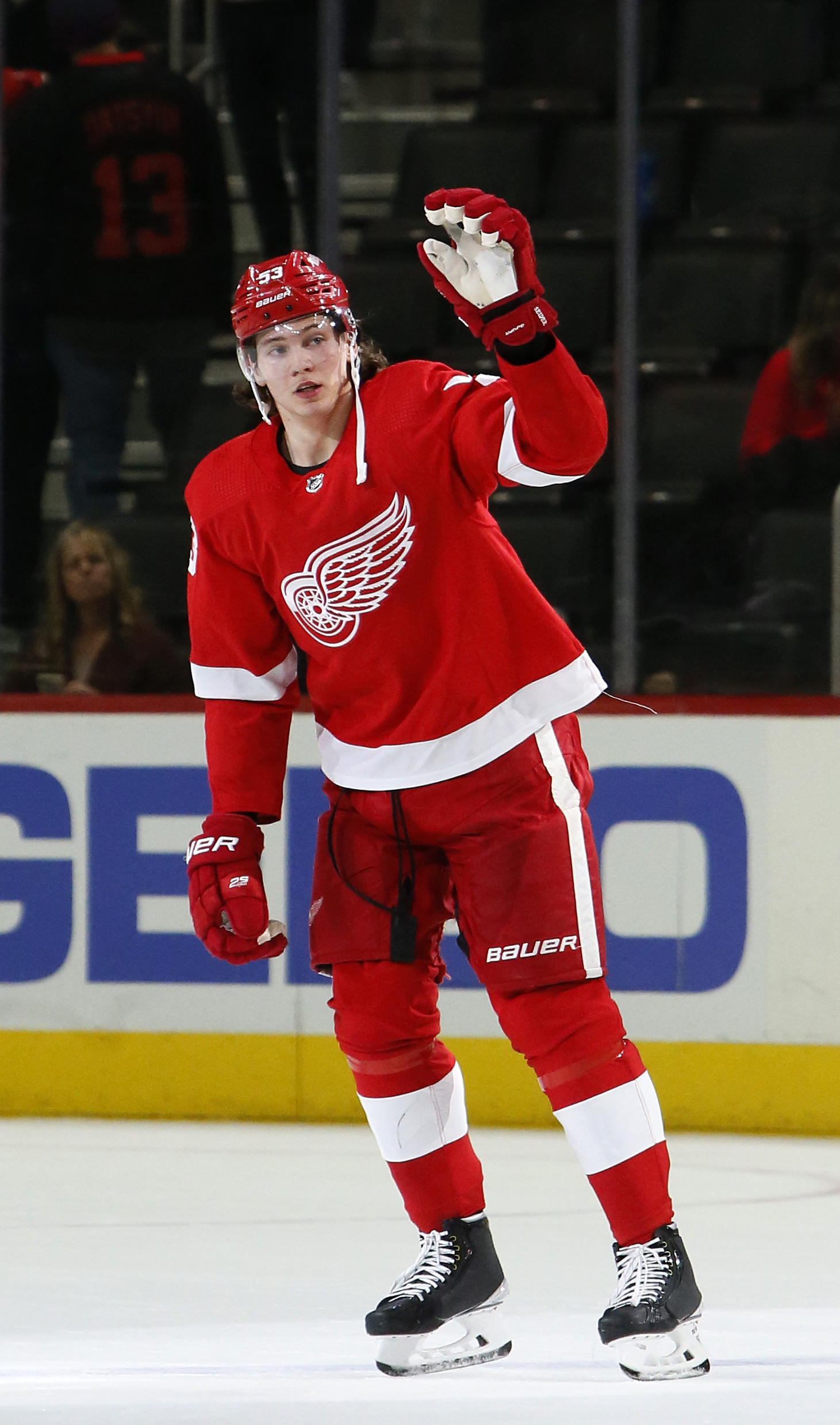 Moritz Seider Islanders Red Wings Hockey