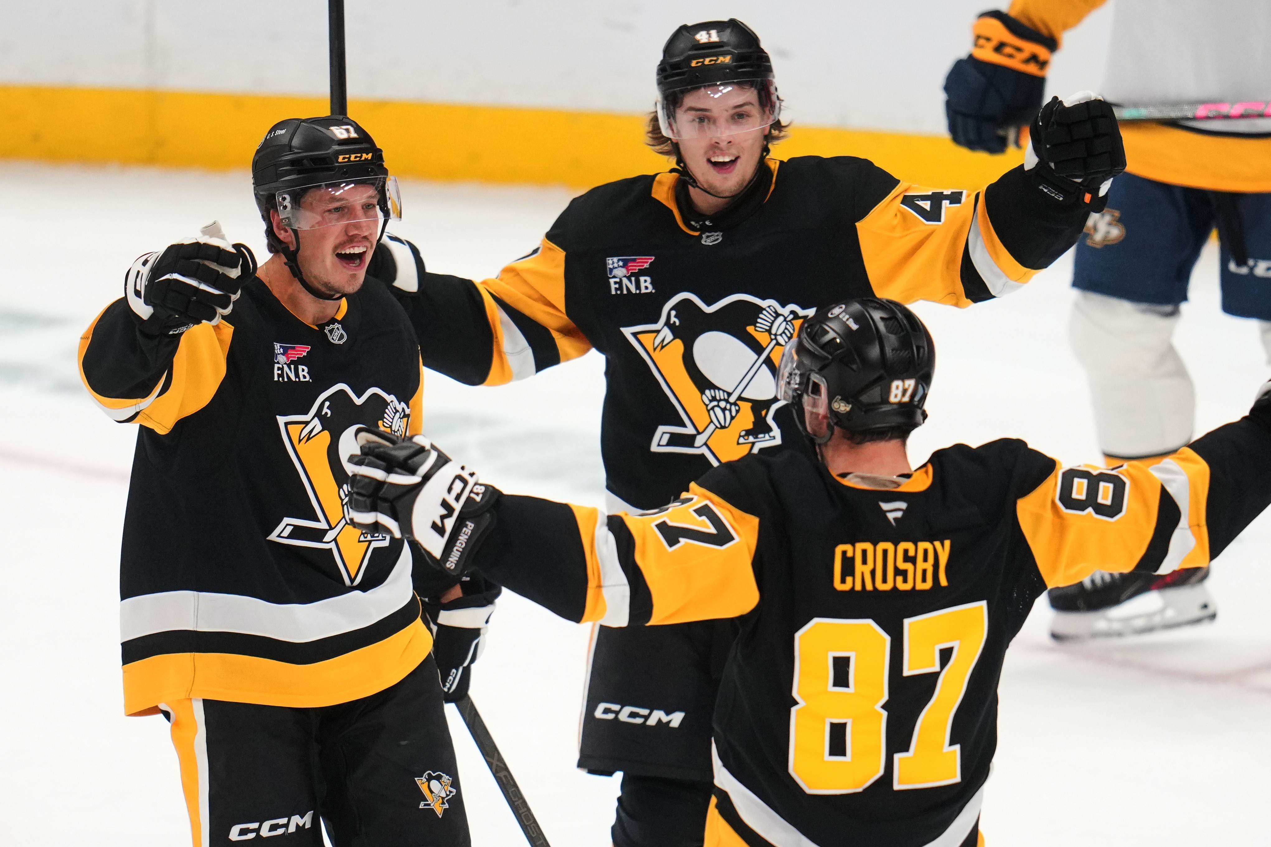 Predators Penguins Hockey