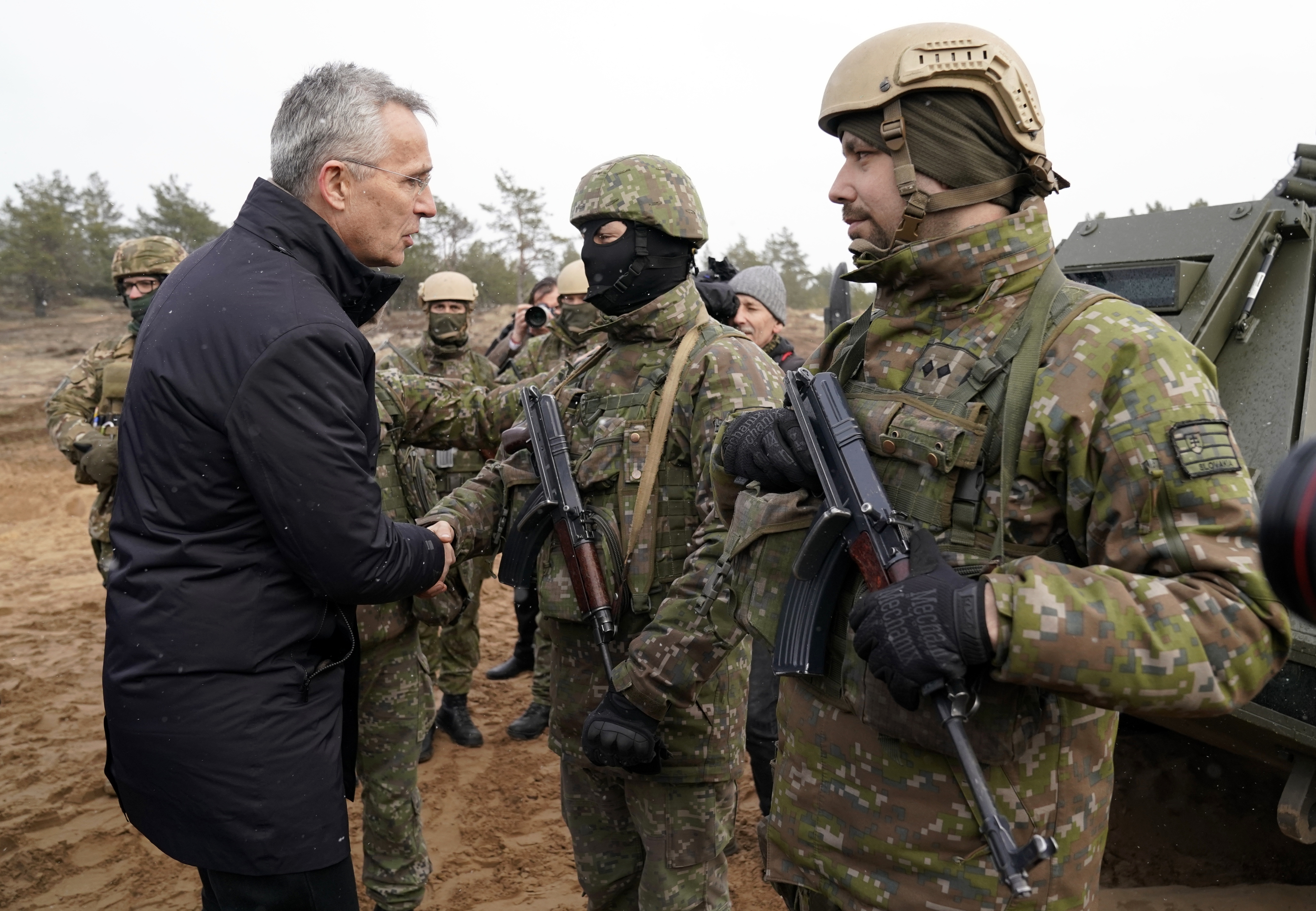 Latvia Slovakia NATO