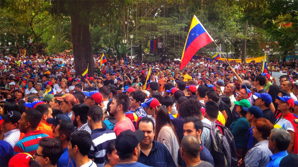 Venezuela protest - photo taken January 17, 2019
