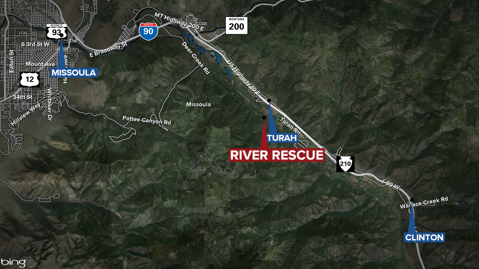 Clinton River Rescue Map
