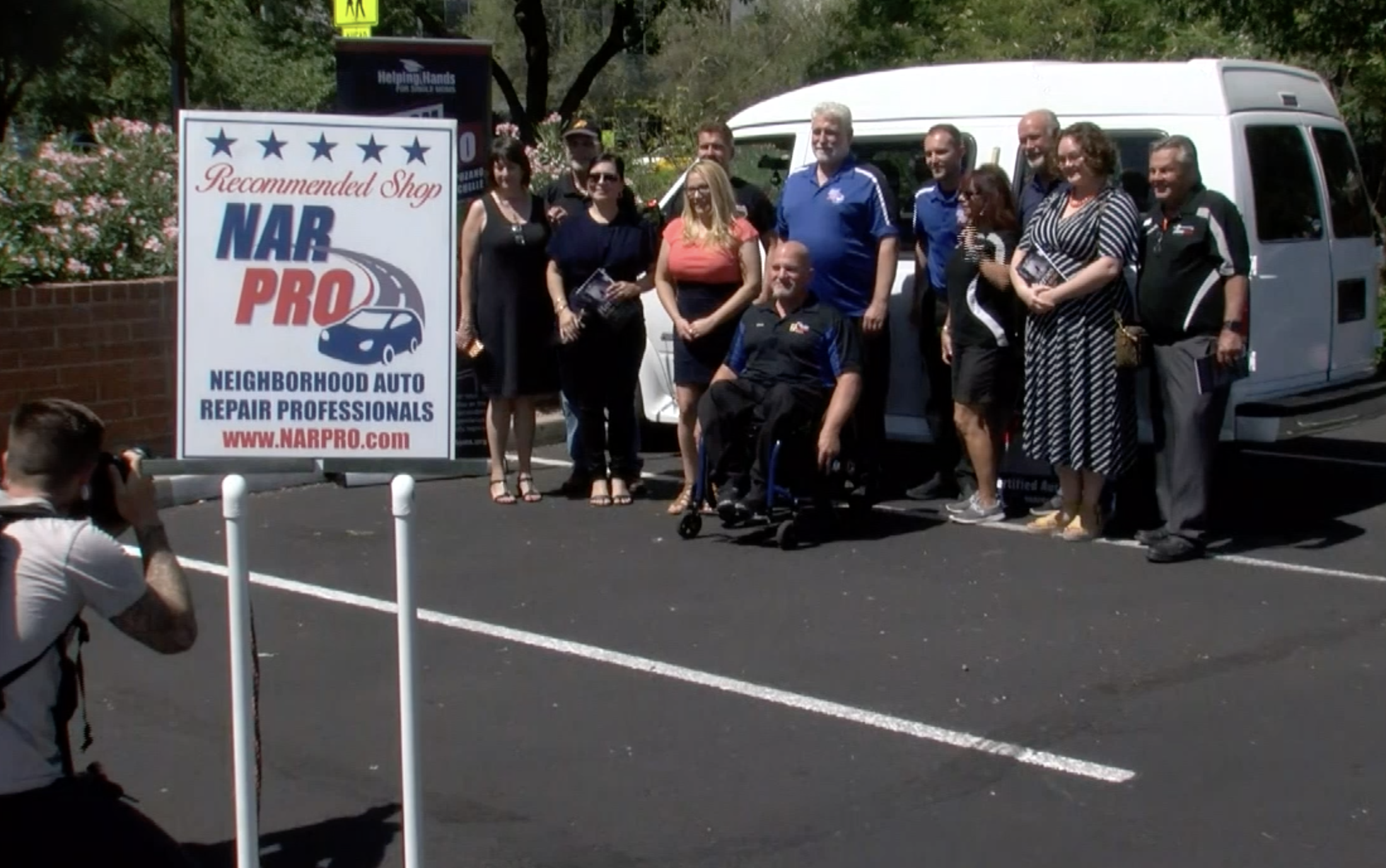 Valley mom, special-needs son gifted wheelchair-accessible van