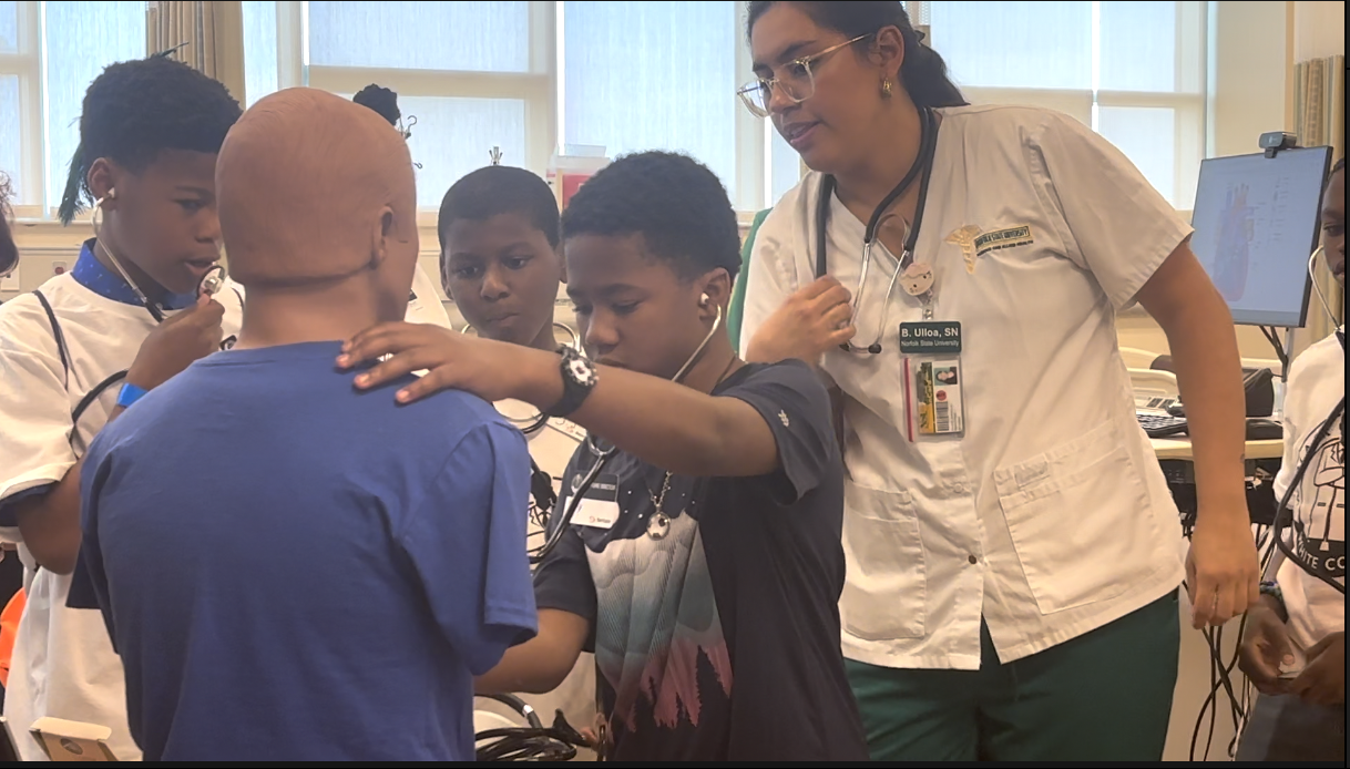 NSU hosts medical youth summit to inspire students to be doctors and nurses