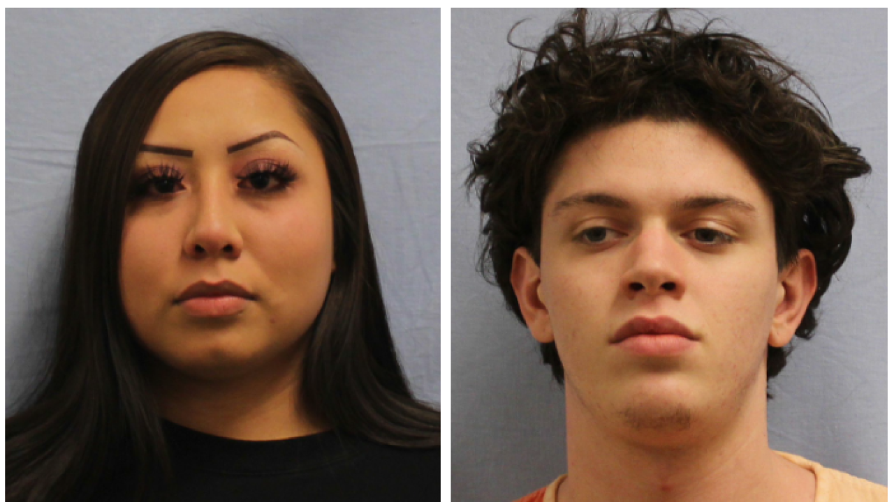 Karina Orozco-Angel and Kyle Severson.