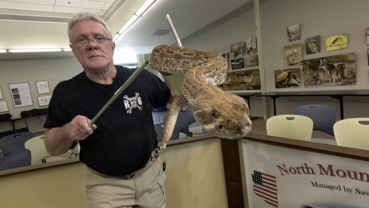 Rattlesnake handler 