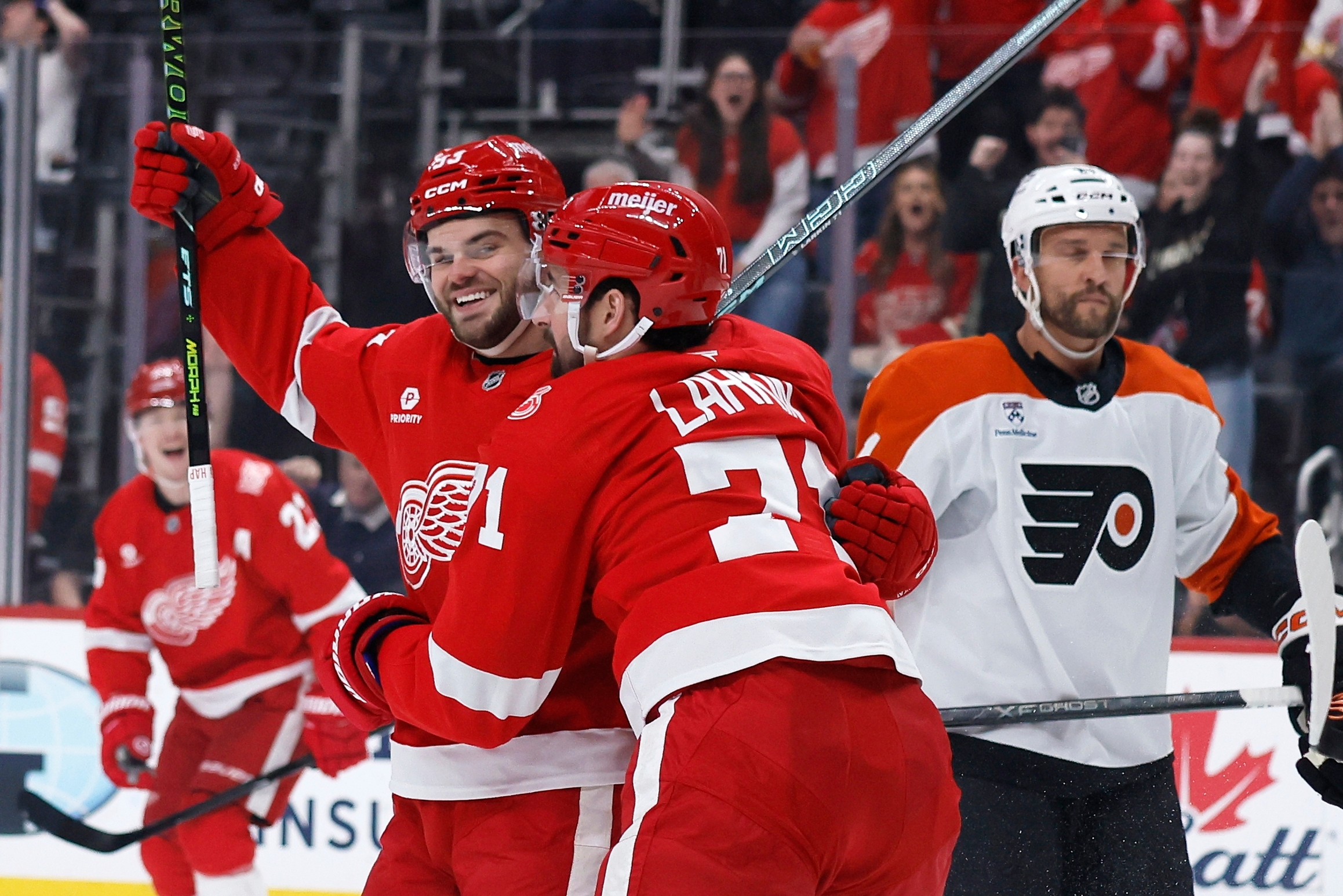 Flyers Red Wings Hockey