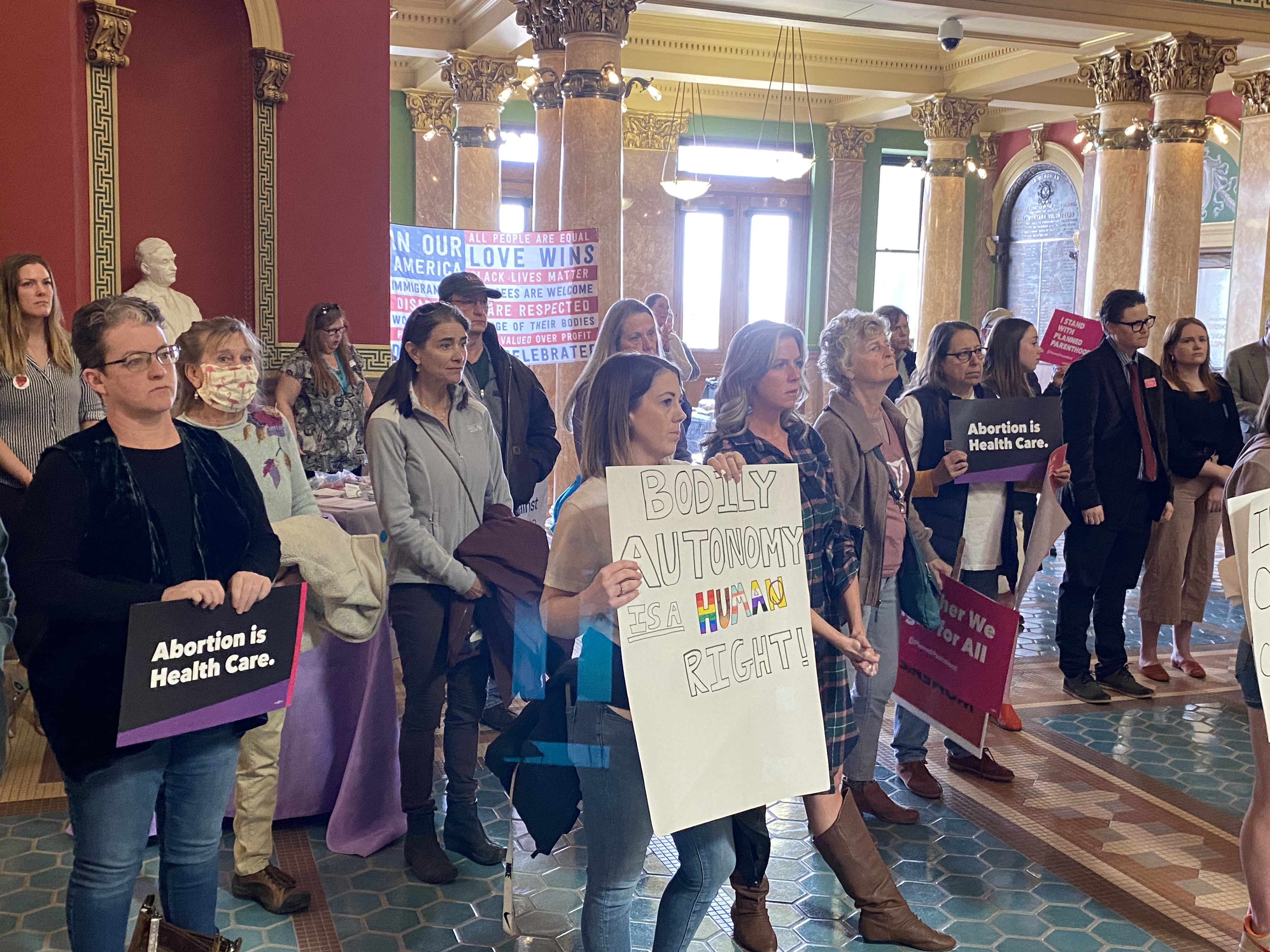 Montana Capitol Abortion Rally