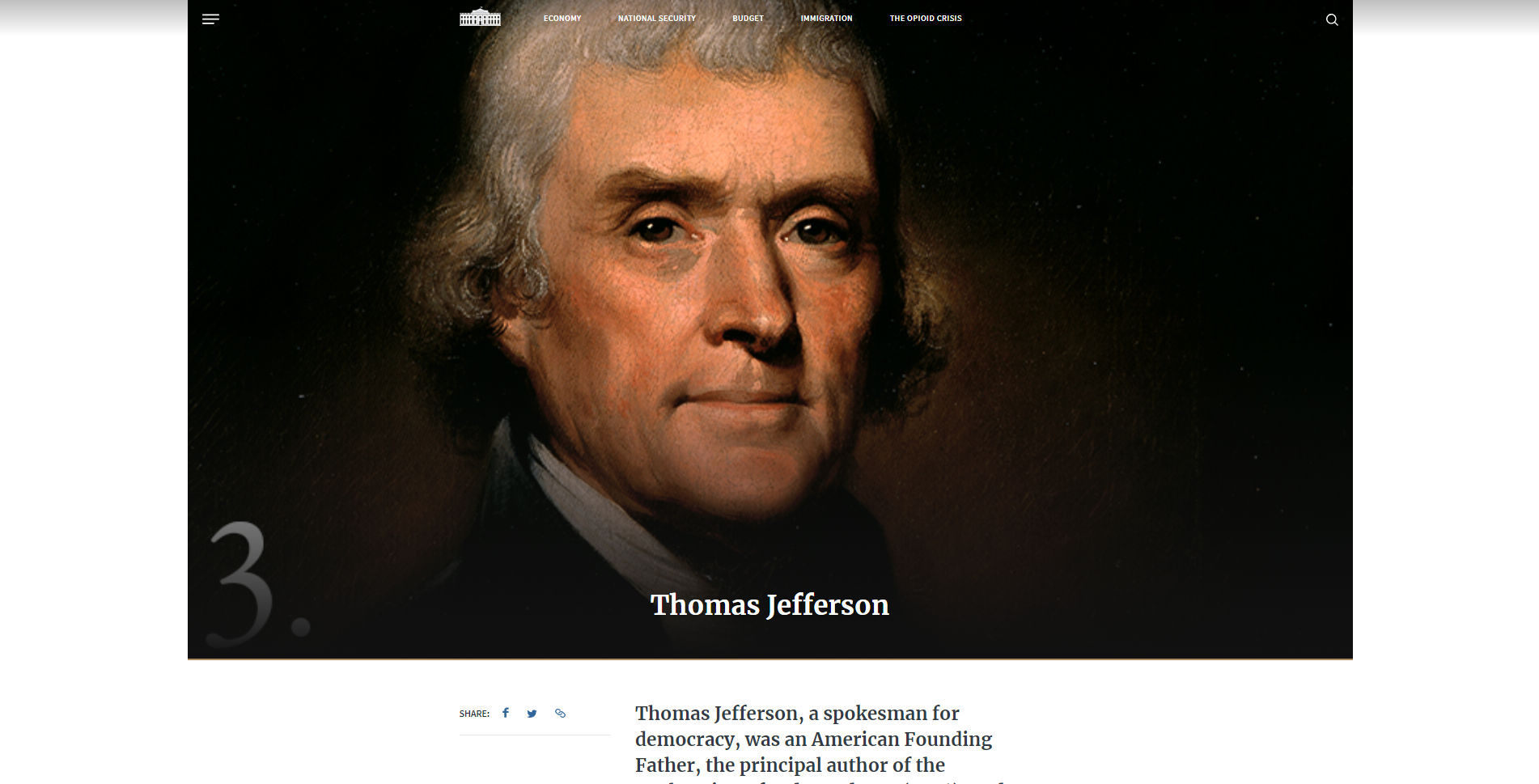 Thomas Jefferson thesis example stirs controversy