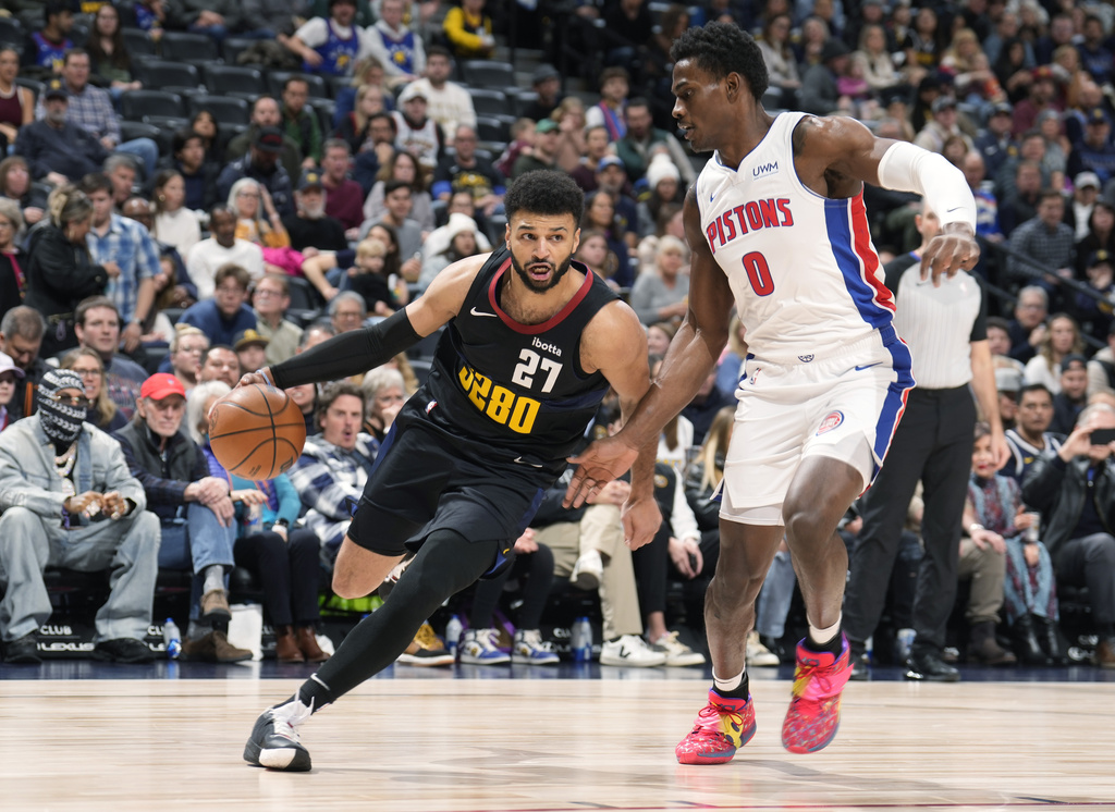 Jamal Murray Pistons Nuggets AP