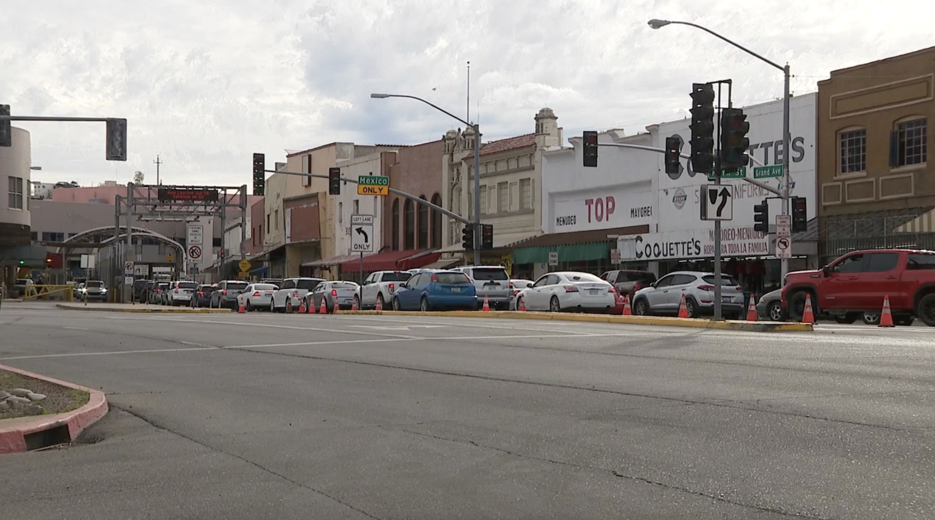 Nogales border check point