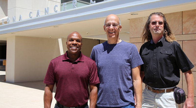 Mark Nelson (L) Bernard Futscher (C) Lukas Vrba (R)