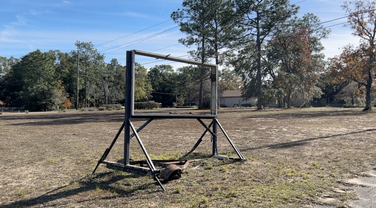Sign stolen at Calvary Tabernacle Church